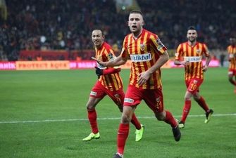 Український нападник Кравець відзначився переможним голом за турецький клуб