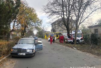 ДТП в Одессе: из машины «скорой» вылетел пациент