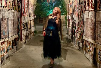 Певица Lilu побывала с официальным визитом в Баку