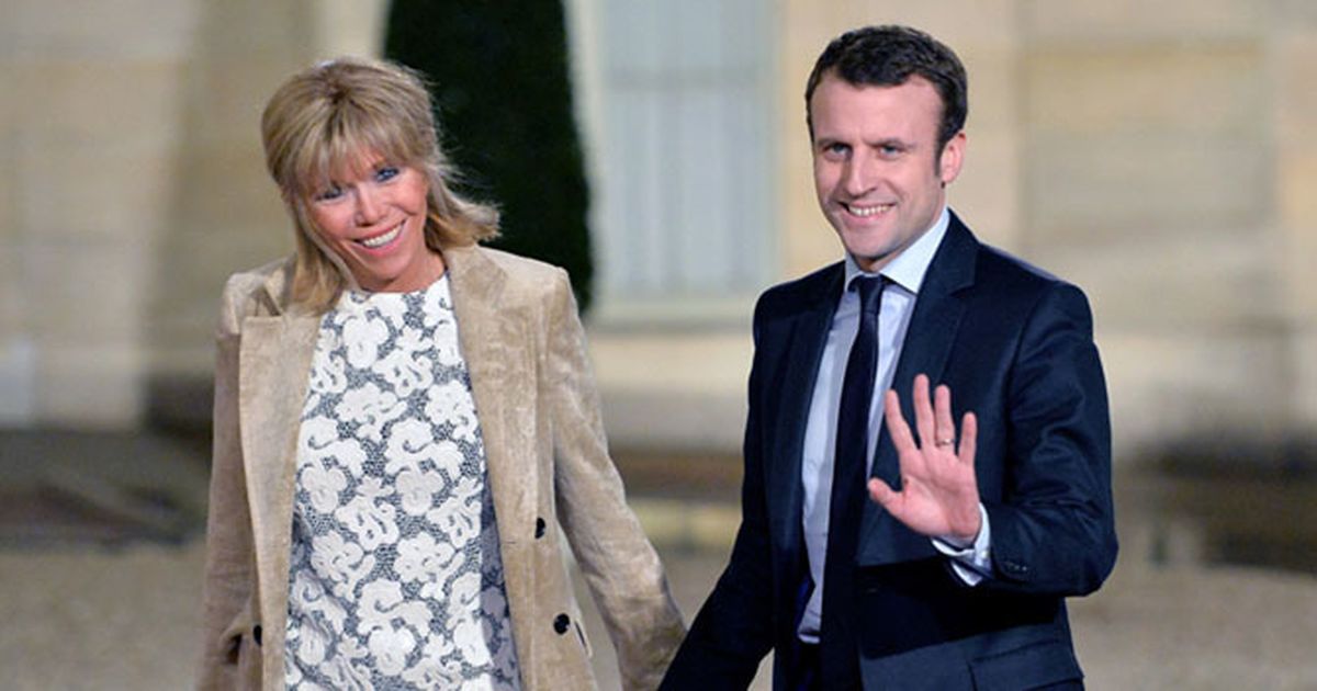 Первый муж макрон. Макрон Эммануэль с женой. Жена президента Франции Брижит Макрон. Бриджит Макрон трансгендер. Жена президента Франции Макрона трансгендер.