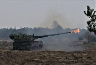 Украинские военные показали яркие кадры работы польской САУ Krab на фронте