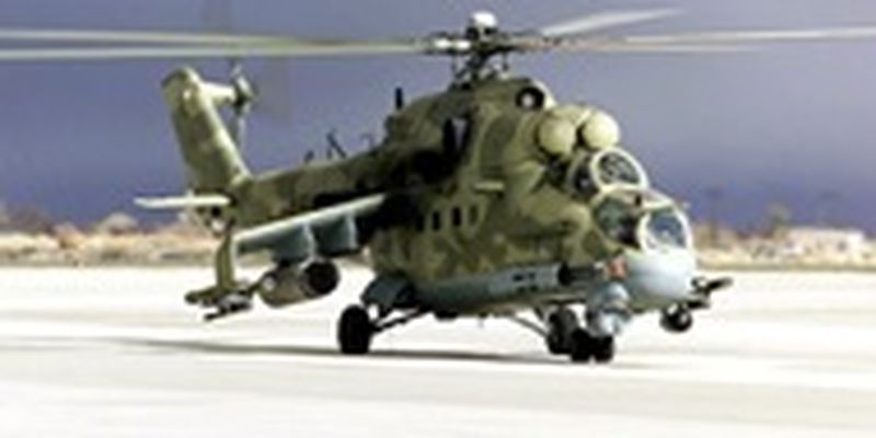 Военный вертолет Мі-24 упал в Польше