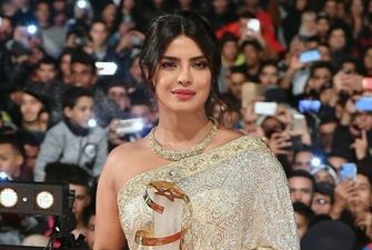 Індійська розкіш: акторка Пріянка Чопра вбрала національне вбрання на кінофестиваль