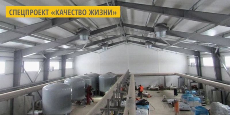 В Тернополе строят станцию обезжелезивания воды