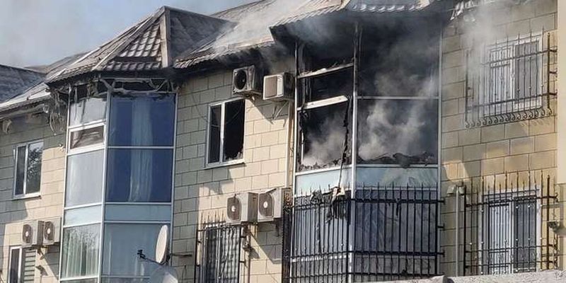 У Мелітополі сталася пожежа в будинку, де живе мер