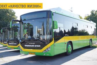 В Винницу прибыли 10 новых экологических автобусов