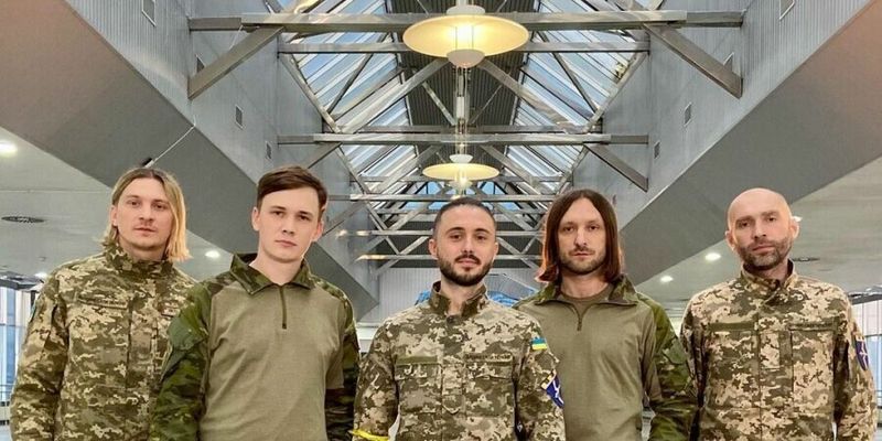 Участникам группы Антитела вручили медали за защиту Киевской области