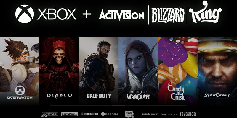 Microsoft покупает игровую компанию Activision Blizzard за $68,7 млрд