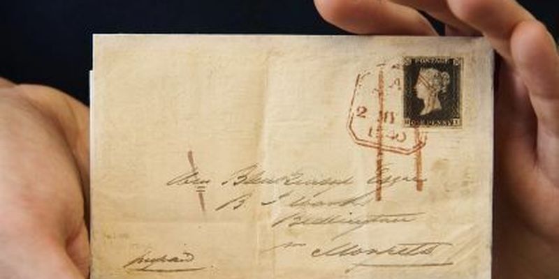 "Первое" письмо, отправленное с маркой, продадут на аукционе: его цена до 2,5 млн долларов