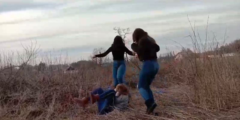 Жестокое избиение девочки в Бердичеве: появилось видео расправы