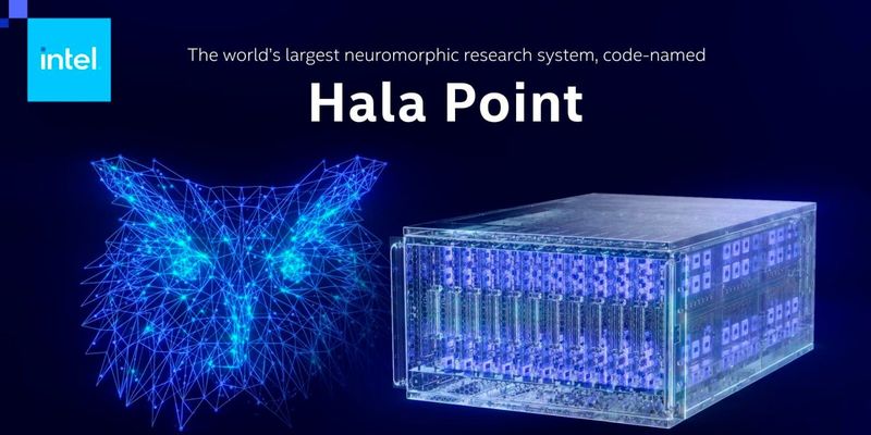 Intel представила нейроморфный компьютер Hala Point, который симулирует человеческий мозг