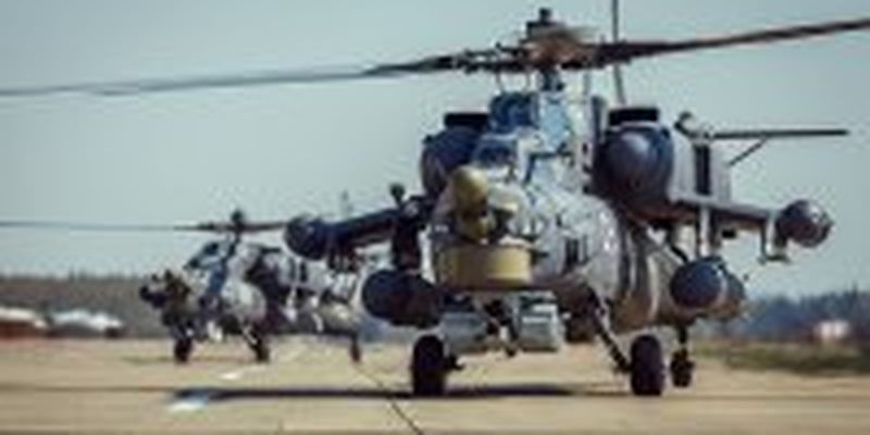В Краснодарском крае разбился военный вертолет «Ночной охотник»