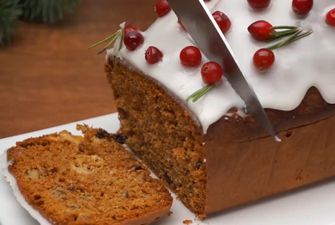Готуємося до новорічних свят: рецепт різдвяного кексу з горіхами та сухофруктами