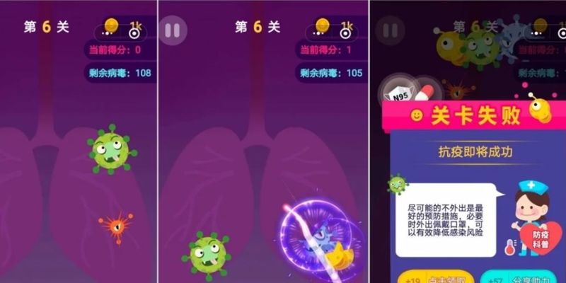«Битва патогенов»: в Китае создали игру про коронавирус