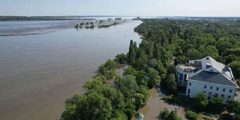 Парк «Нижнеднепровский» почти полностью затоплен: погибли редкие животные и уникальные растения