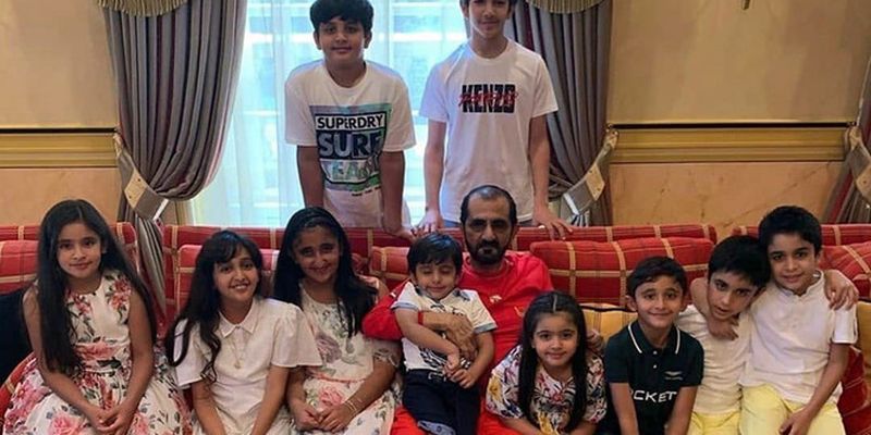 Эмир Дубая отпраздновал 70-летие в кругу семьи