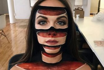 Невероятные иллюзии с помощью макияжа, которые создает бывший учитель