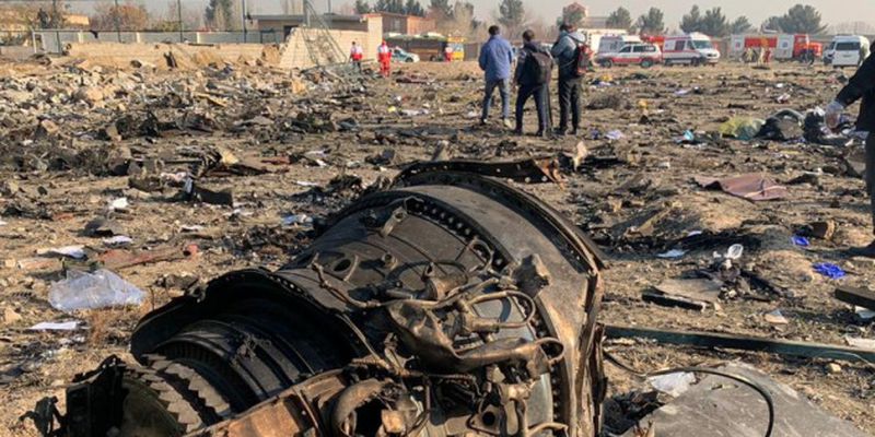 Иран обнародовал окончательный отчет о катастрофе украинского самолета