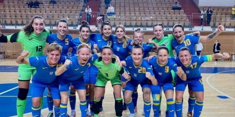 Украинские футзалистки победили Хорватию в отборе Евро-2023