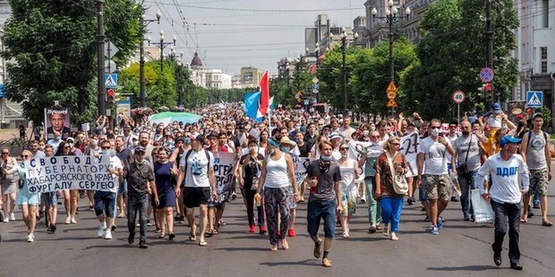 Початок кінця Путіна: чому Хабаровськ вже тиждень протестує?