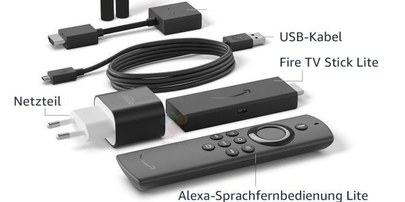 Витік рендерів показує новий пульт Amazon Fire TV Stick Lite