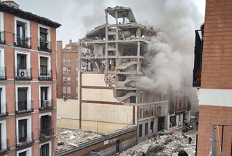 В Мадриде произошел мощный взрыв, есть разрушения