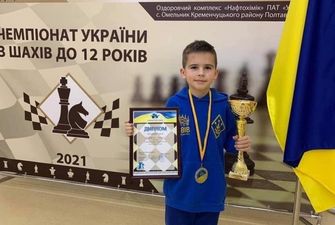 10-річний шахіст зі Львова виборов два чемпіонські титули