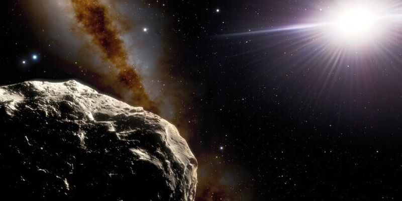 К Земле летит крупный астероид