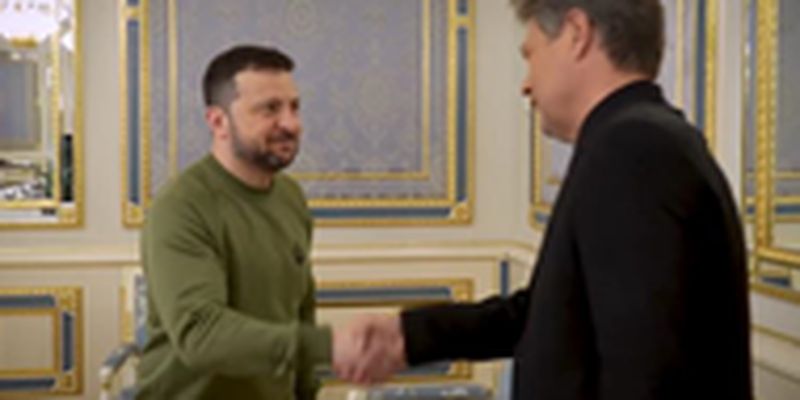 Зеленский встретился с вице-канцлером Германии