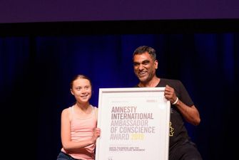 Грета Тунберг получила высшую награду Amnesty International