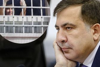 Михеил Саакашвили шлет "сердечки" из тюрьмы в Грузии
