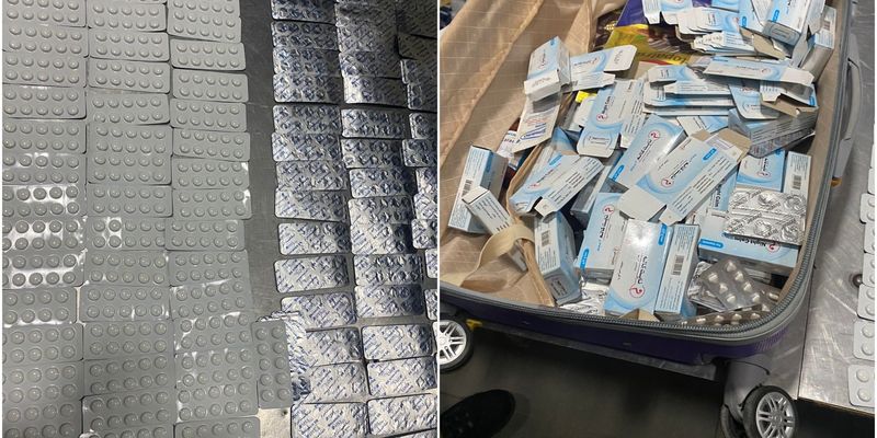 Киевлянка везла из Польши целый чемодан наркосодержащих таблеток: подробности