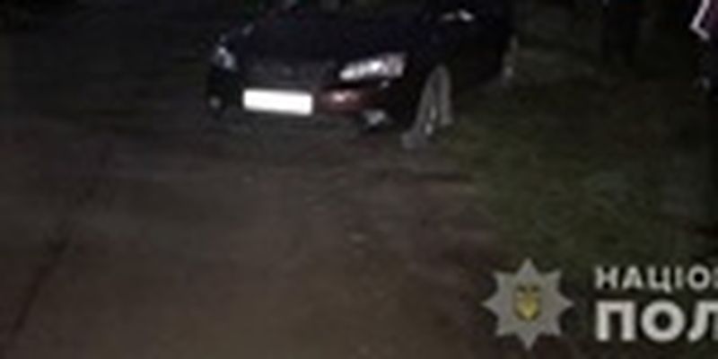В Донецкой области пьяный водитель сбил на обочине мужчину с двумя детьми