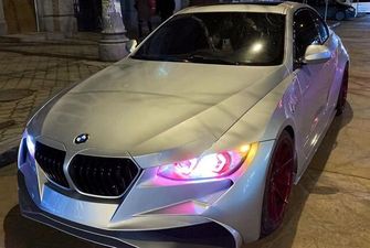 В Украине засняли невероятную BMW "из будущего". Фото