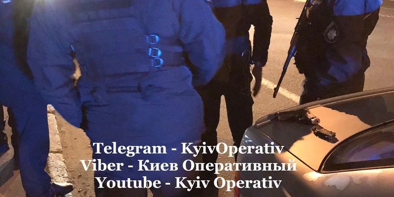 Пытался устроить стрельбу: в Киеве поймали вооруженного нарушителя ПДД, фото и видео