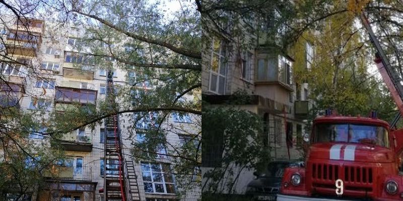 В Киеве горела квартира в многоэтажке — погибли два человека