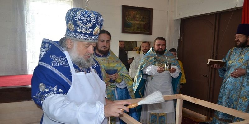 В Черкасской области освятили обновленный храм УПЦ
