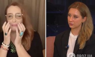 Снежана Егорова с истерическим "плачем" и бранью набросилась на проукраинскую дочь Стасю Ровинскую и назвала украинцев "психически больными"