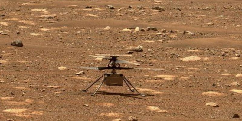 Вертолет NASA не смог совершить полет на Марсе