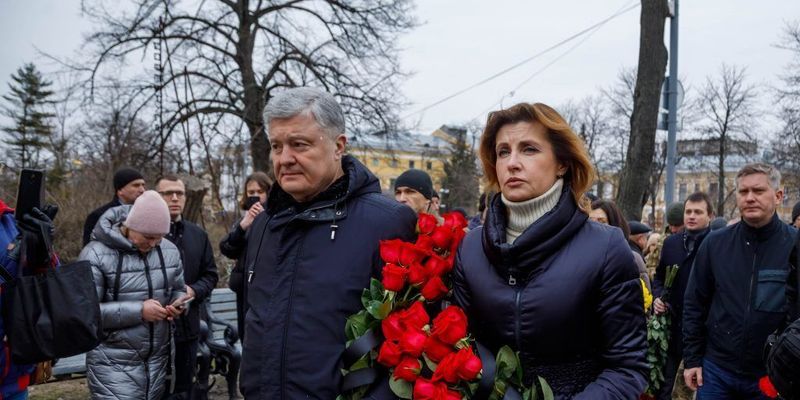 Порошенко у День Героїв Небесної Сотні: поплічники Януковича мають бути як мінімум на звалищі історії, а як максимум – у в’язниці