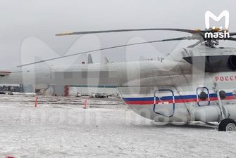 В Москве разбился вертолет Ми-8, который перевозит Путина