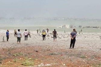 В Сирии беспилотник открыл шквальный огонь по оружейному складу