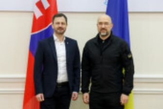 Шмигаль зустрівся з прем'єром Словаччини: подякував за військову допомогу Україні