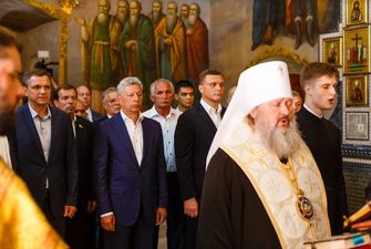 В Киево-Печерской лавре прошел молебен за мир в Украине