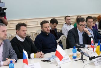Кличко встретился с мэрами Варшавы, Праги, Будапешта и Братиславы
