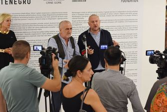 В Черногории открылась выставка, объединившая украинских и европейских художников
