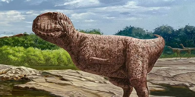 Морда бульдога и короткие "руки": в Египте нашли останки динозавра размером с автобус