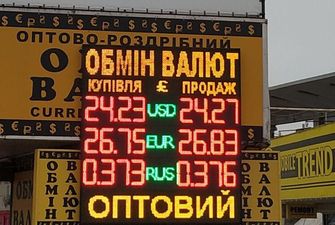 Доллар замер на новой отметке: что происходит в обменниках Киева, фото