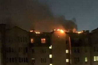 Появилось видео последствий страшного пожара в новостройке под Киевом