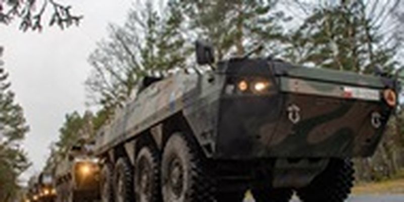 На дорогах Польши появятся колонны военной техники
